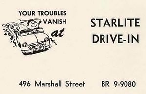 Starlite Drive-In (Alamo Drive-In) - 1961 Coldwater High Year Book